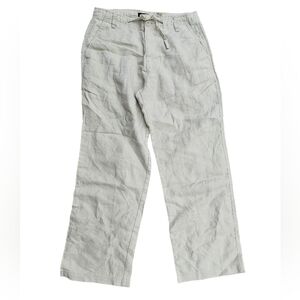 Sean Jean Men's 100% linen trousers pants 32" x 29"